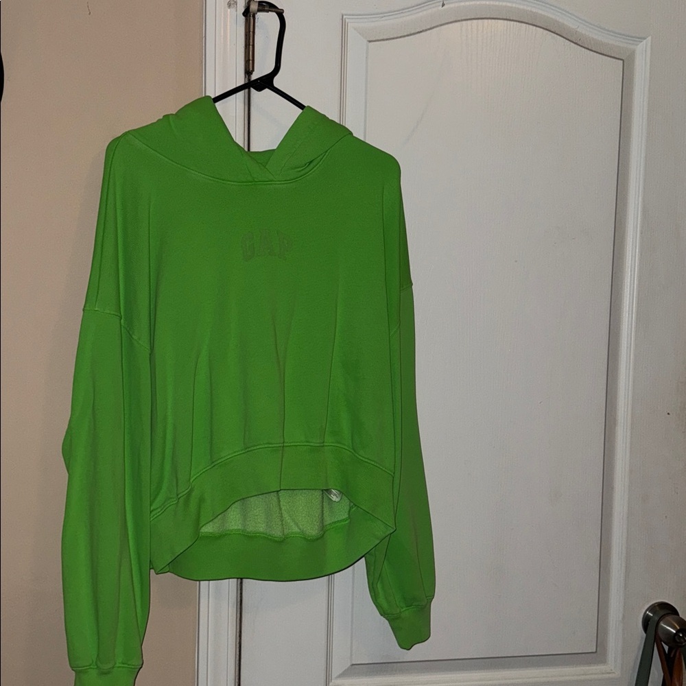 Viral GAP Neon Lime GreenSweatshirt size Large
